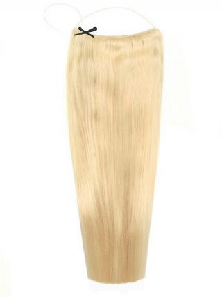 Premium Exquisi Weft Bleach Blonde #60 Hair Extensions